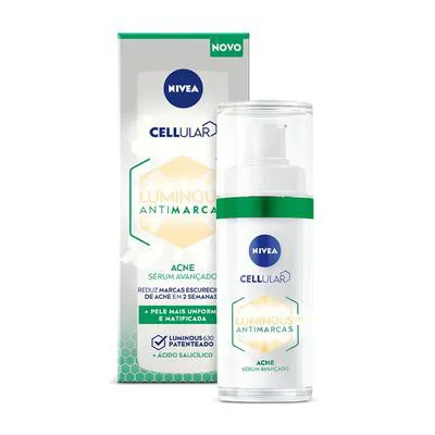 Sérum Facial Nivea Cellular Luminous 630 Antimarcas Acne Ácido Salicílico 30ml